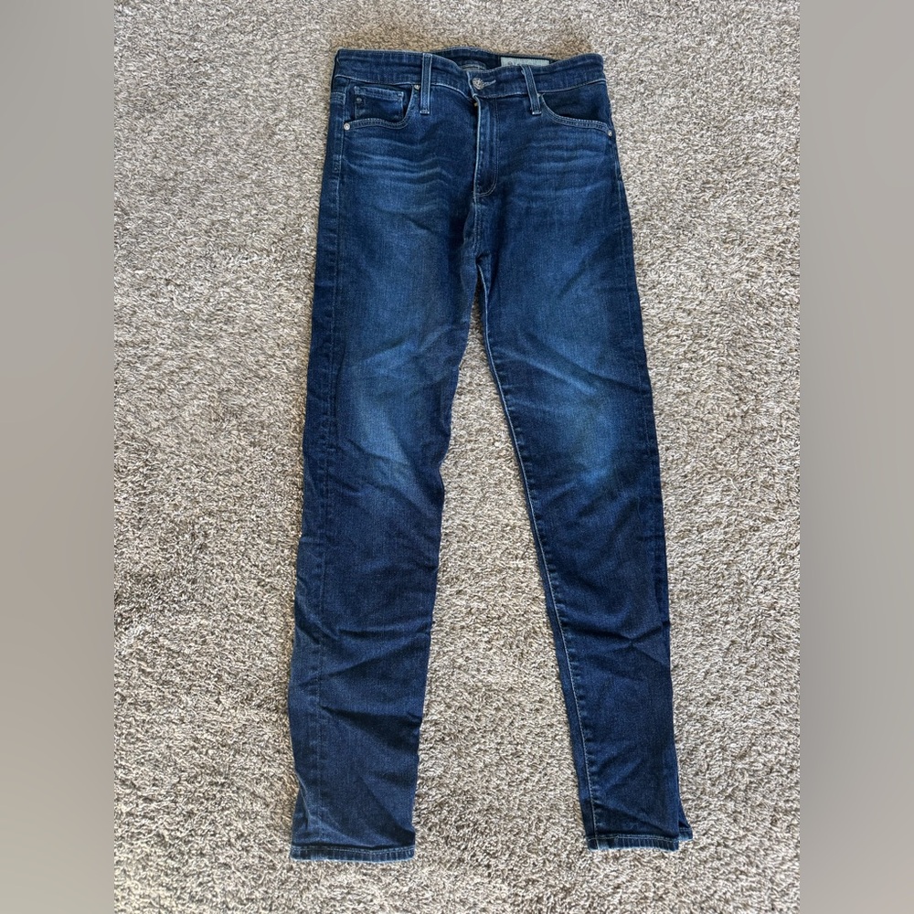 AG Adriano Goldschmied High Rise Stevie Ankle Jean